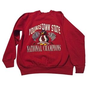 Vtg 90s YSU Crewneck Sweatshirt